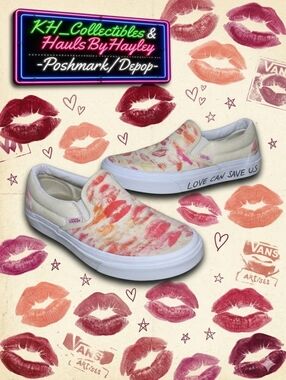 Vans x Sara Lorusso "Love Can Save Us" Pride Slip-Ons - Women's 5